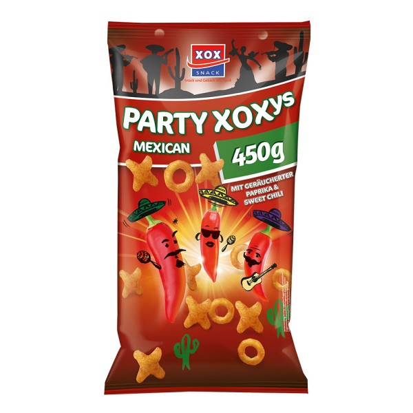 XOX Party-XOXys Mexican-Style 450g