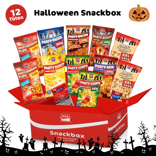 XOX Halloween Snackbox