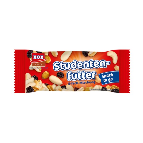 XOX Studentenfutter 50g (20 Stück)