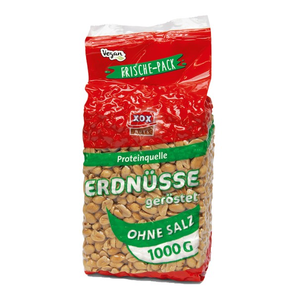 XOX Erdnüsse ungesalzen 1000g