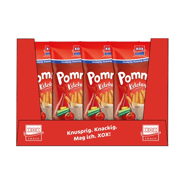 XOX Pommes Ketchup 25g (24 Stück)