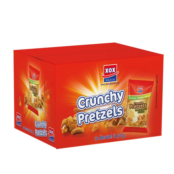 XOX Crunchy Pretzels 50g (12 Stück)