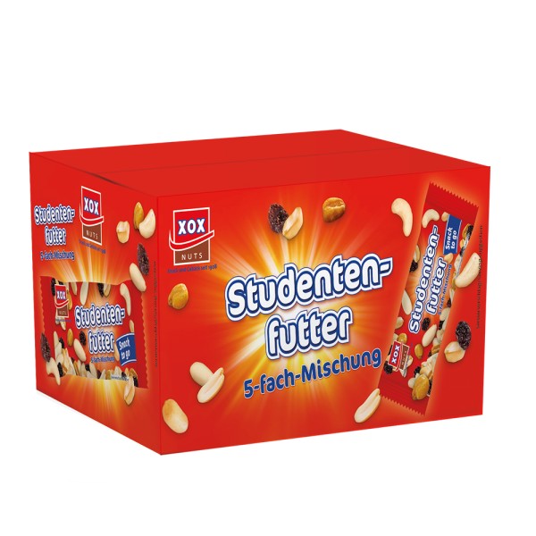 XOX Studentenfutter 50g (20 Stück)